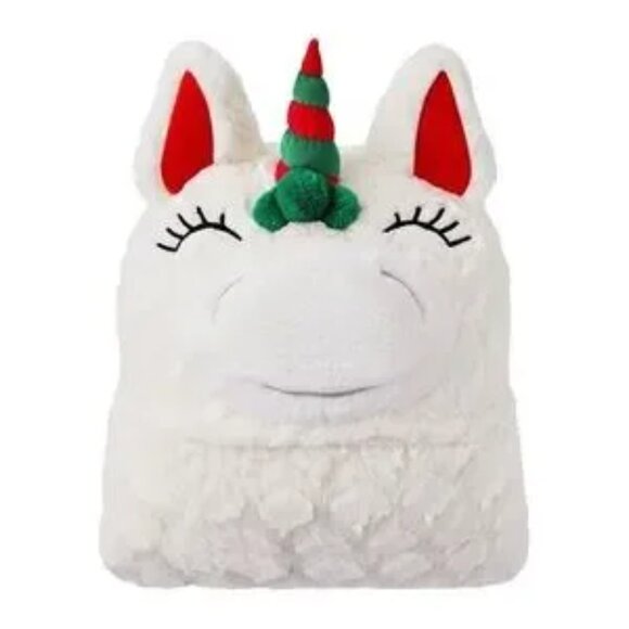 NEW Members Mark Cozy Super Soft  Critter Wrap Unicorn - Picture 1 of 7